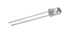 LED  5mm  modrá  3000mcd/20°  čirá LED  5mm  modrá  3000mcd/20°  čirá