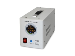 Zdroj záložní GETI GEP700 sinus 700W (1000VA)