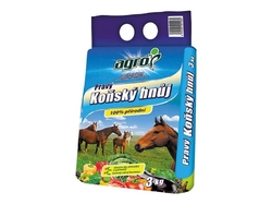 Pravý koňský hnůj AGRO 3kg