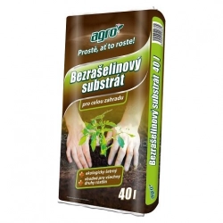 Bezrašelinový substrát AGRO 40l