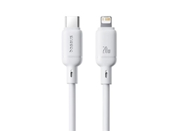 Kabel BASEUS USB-C/Lightning 1m White 20W