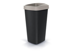 Koš odpadkový COMPACTA Q DROP světle hnědá 25l