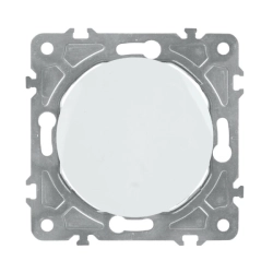 Vypínač ELECTROMALT OVAL OVA1006W bílý