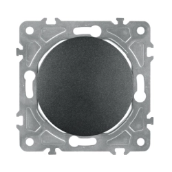 Vypínač ELECTROMALT OVAL OVA1006B černý