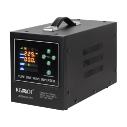 Zdroj záložní KEMOT PROsinus-1000-LFP4 12V 230V 1000VA 700W Black