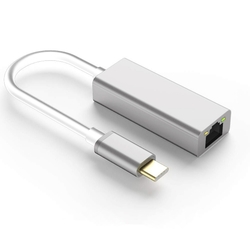 Adaptér USB-C na zásuvku RJ45 SPU-A04 stříbrný