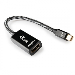 Adapter wtyk mini DP na gniazdo HDMI 4K SPMD-H03