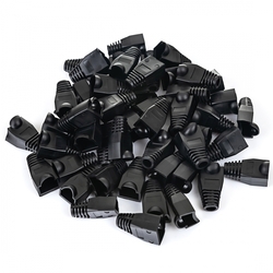 Gumový kryt pro zástrčku RJ-45 CC-RJ45_1BLK 50 ks