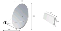 SelfSat H30D1 antena płaska - z LNB Single