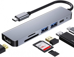 Multiport SPU-M09 USB-C HDMI USB 3.0 SD