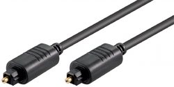 Optický kabel Toslink TT 5,0 mm Goobay - 3 m