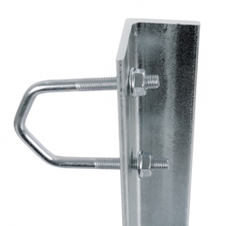 Stožárový nástěnný držák 45 cm s podpěrou, sada 2 ks.