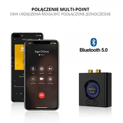 ML200 audio přijímač Bluetooth 5.0 Jack 2x RCA