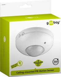 STROPNÍ pohybový senzor pro IR 360 stupňů 6m IP20 Goobay
