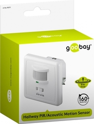 IR pohybové čidlo + HLUKOVÝ ZÁSOBNÍK 160st 9m Goobay