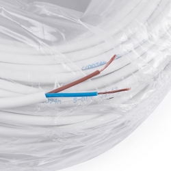 Kabel bytový H03VV-F OMY 2x0,75 100m