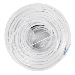 Kabel bytový H03VV-F OMY 2x1 10m