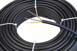 Zemnící elektrický kabel YKY 3x2,5 0,6/1kV 50m
