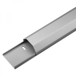 Listwa aluminiowa, osłona 1,1mx50mm Goobay Srebrna