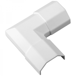 Roh pro Goobay COVER lištu 33mm Bílá
