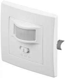 Pohybový senzor WALL IR FLUSH 160st 9m Goobay