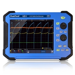 4CH 70MHz 1GS/s PeakTech 1211 tabletový osciloskop
