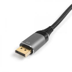 Kabel DP HDMI 1.4 8K Spacetronik KDH-SPA010 1m