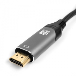 USB-C 3.1 HDMI 8K kabel Spacetronik KCH-SPA020 2m