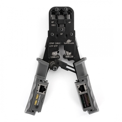 Krimpovač RJ45/RJ12/RJ11 s testerem LAN NT-CT04