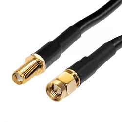 Anténní kabel, zástrčka SMA, zásuvka SMA LMR240, 5m