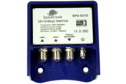 Przełącznik DiSEqC Switch 2/1 Spacetronik SPD-021