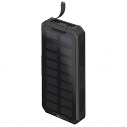 Goobay 20000 mAh PowerBank se solární baterií QC PD