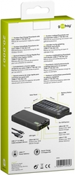 Goobay 20000mAh PowerBank se solární baterií QC PD