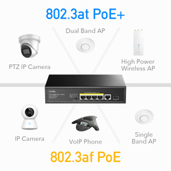 SWITCH PoE+ 5-port GS1005PTS1 120W 1Gbps