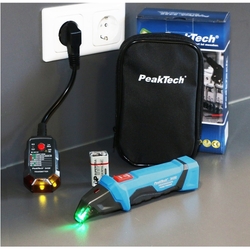 Lokátor pojistek PeakTech 3432 RCD