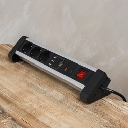 Zásuvka na desku Spacetronik SPS-T38BS