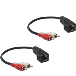 Audio 2RCA prodlužovací kabel s LAN kabelem SPA-A03
