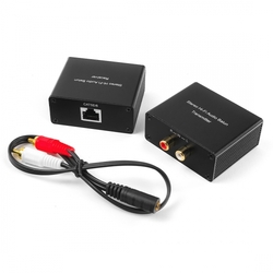 Audio R/L extender využívající LAN SPA-LHF02
