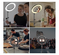 10" kulatá lampa s rámem stativu 2,1 m