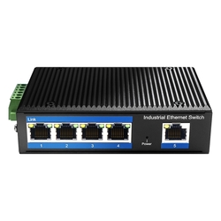 SWITCH PoE 5-port IF1005P 4x30W 10/100 průmyslová