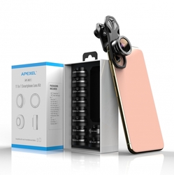 Sada objektivů smartphonu 3x objektiv 8x filtr