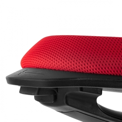 Aktivní ergonomická stolička Zippy (černá a červená)