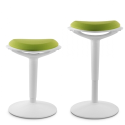 Aktivní ergonomická stolička Zippy (bílá a jasmínová)