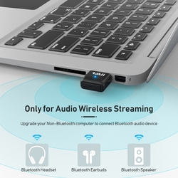 B10A Bluetooth 5.0 USB 1Mii 20m audio vysílač