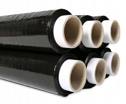 Černá stretch fólie 9kg síť, sada 6x1,5kg