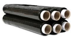 Černá stretch fólie 9kg síť, sada 6x1,5kg