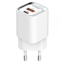 USB nabíječka 20W PD QC3.0 USB-A microUSB kabel