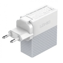 USB nabíječka 65W PD QC3.0 2portový notebook