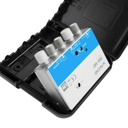 Stožárový zesilovač Alcad AM-187 12V 32dB UHF+VHF