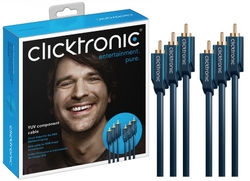 Kabel 3xRCA/3xRCA (komponent YUV) CLICKTRONIC 7,5m